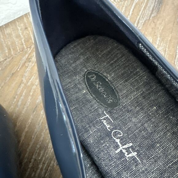 Womens Dr. Scholls True Comfort Slip On Solid Navy Blue Ballet Flats Size 8 - Picture 3 of 9